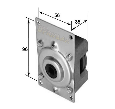 ARGANELLO MANUALE PER TAPPARELLE BGM B40 ARGANO KG.40 PER AVVOLGIBILI 107x67 mm.
