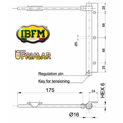 CHIUDIPORTA A MOLLA IN ALLUMINIO ARGENTO PORTE MAX KG40 FORZA REGOLABILE ART.88