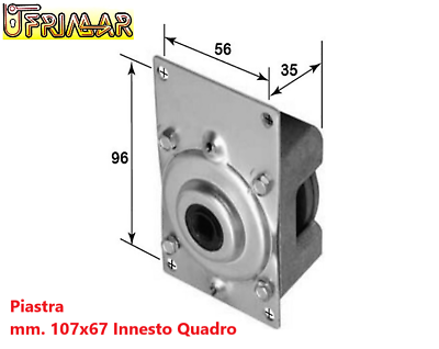 ARGANELLO MANUALE PER TAPPARELLE BGM B40 ARGANO KG.40 PER AVVOLGIBILI 107x67 mm.
