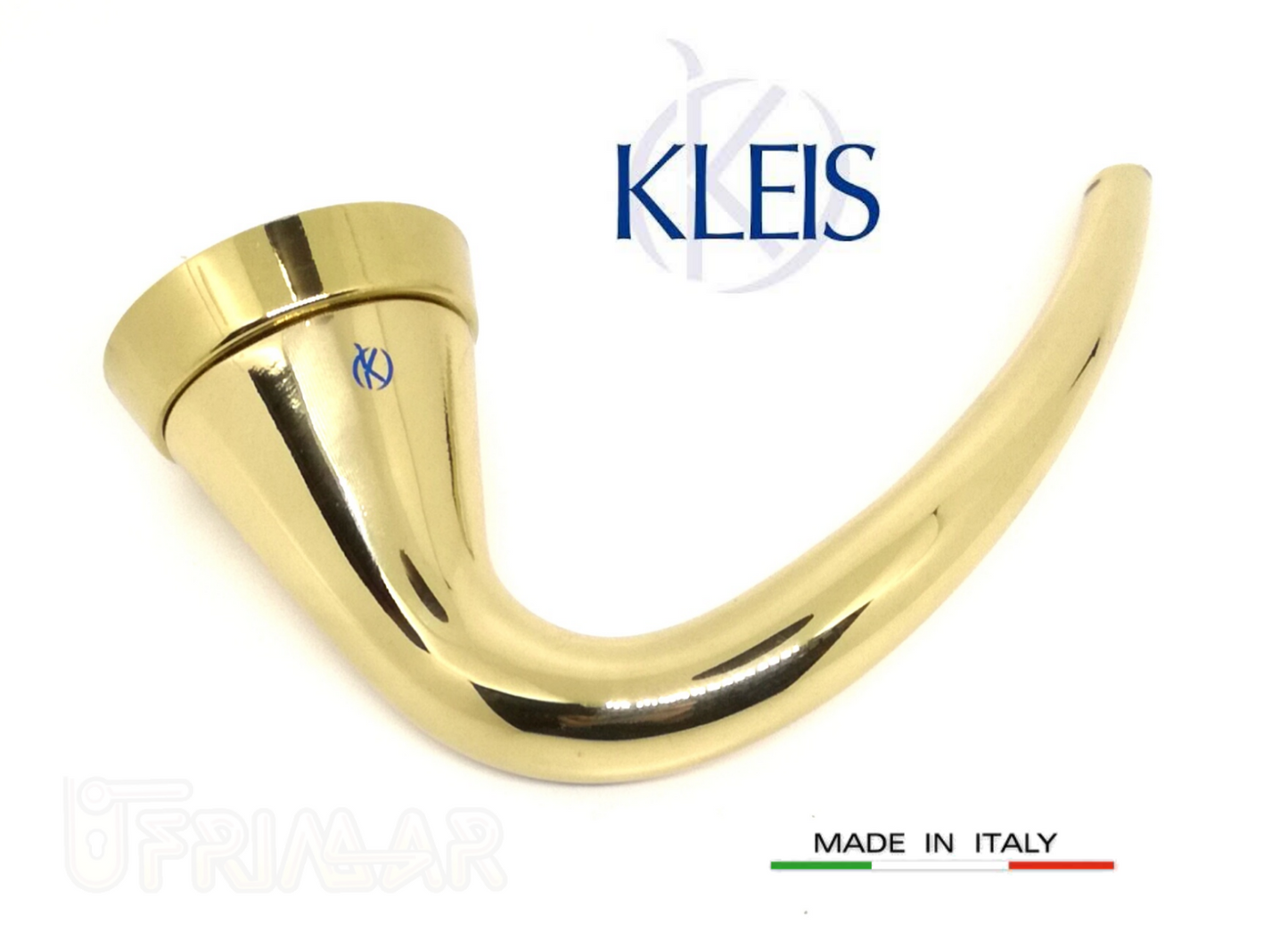 Maniglia KLEIS SINN art. 0011001 Ottone lucido maniglie per porte porte RDS