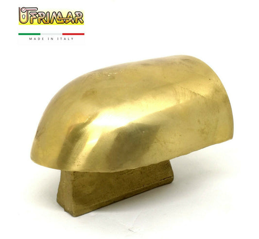 FERMO PORTONE IN OTTONE PIENO mm.105x80 H.41 FERMO PER PORTA FERMAPORTA MONACO