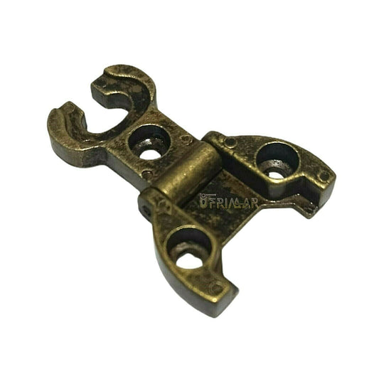 CERNIERE PER MOBILI ANTICHI PER ANTE Bronzato FORO mm.32 L mm.19 ANSELMI 232