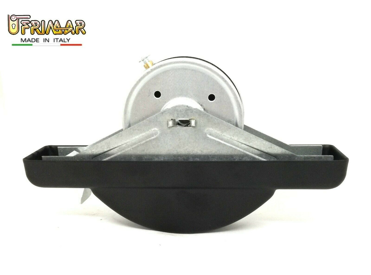 AVVOLGITORE PER TAPPARELLE SEMINCASSO int. mm.165 MT.8 PLACCA NERA METALLO