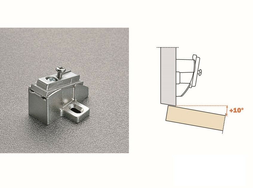 BASE PER CERNIERA SALICE B2V3BW9S TIPO INCLINABILE DA +10 +30 PER ANTE ANGOLARI