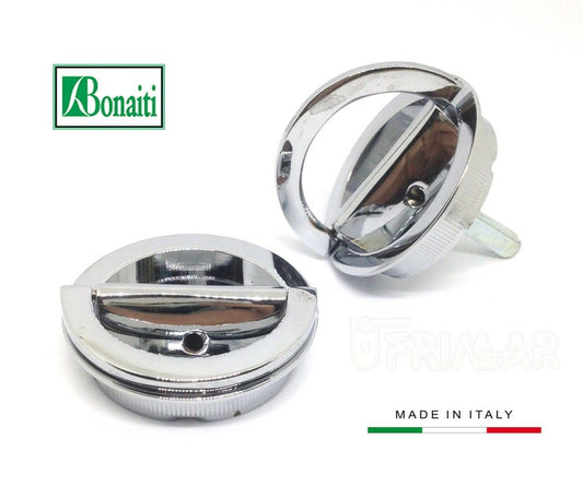 Kit maniglie incasso Bonaiti MTA doppio anello girevole Cromo Lucido D.mm.48