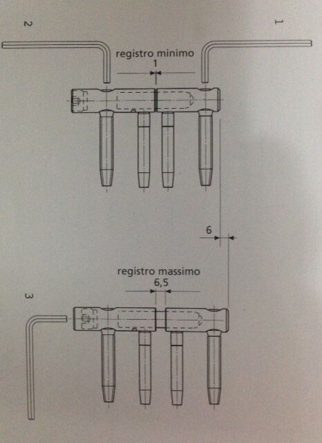 CERNIERA ANUBA PER PORTE IN LEGNO D.16 REGOLABILE AGB TOP gigante E001501615