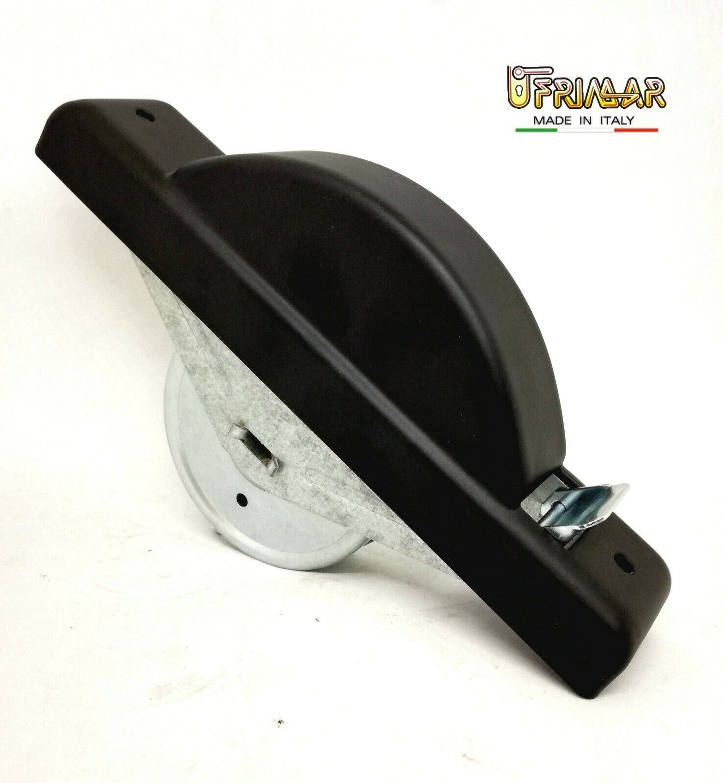 AVVOLGITORE PER TAPPARELLE SEMINCASSO int. mm.165 MT.8 PLACCA NERA METALLO