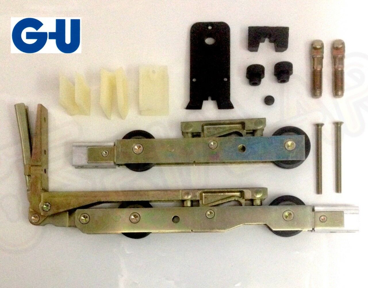 Coppia Carrelli Alzante Scorrevole GU 933 H kit g-u K-121040003 A + accessori