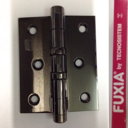 CERNIERA PORTA LEGNO CON CUSCINETTI 3x2,5 mm.76x63,5 OTTONE CANNA DI FUCILE