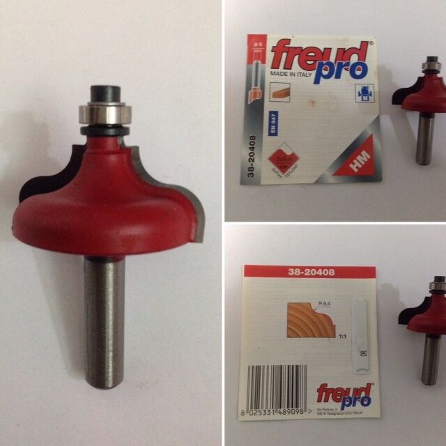 FRESA FREUD PRO HM 38-20408 PER INTAGLI OGEE FILLET CON CUSCINETTO