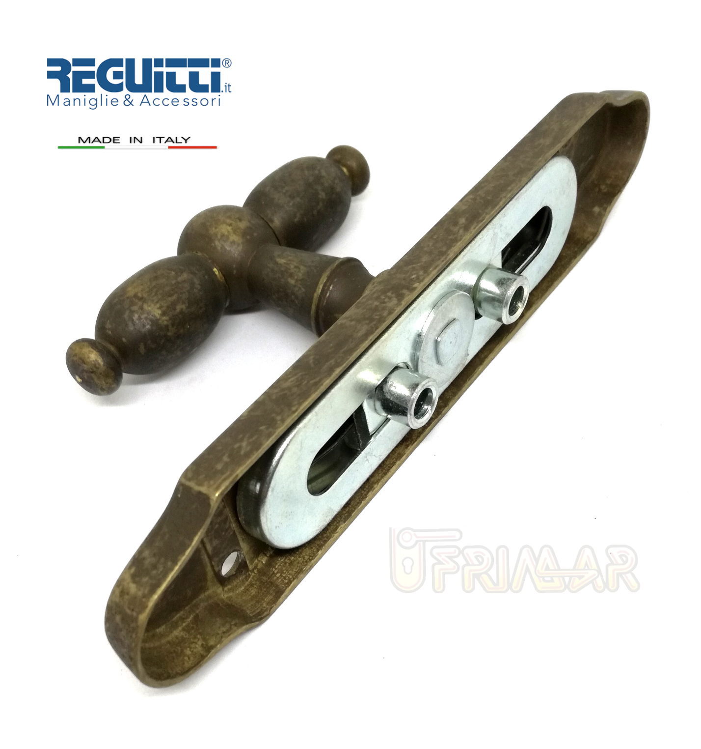 Cremonese per Infissi Ottone antico MARY Reguitti art.46 CR Gioco Gratz Bussole