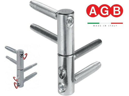 CERNIERA ANUBA PER PORTE IN LEGNO D.16 REGOLABILE E01150 AGB RIDOTTA E011501615