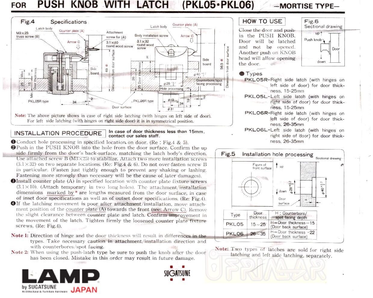 SERRATURA A PULSANTE A FILO D.28 CON POMOLO A SCOMPARSA PER ANTE ORO/CROMO