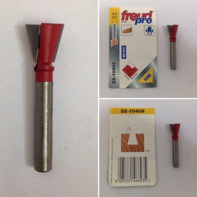 FRESA FREUD PRO HM 22-10406 PER INTAGLI A CODA DI RONDINE PER FRESATRICE LEGNO