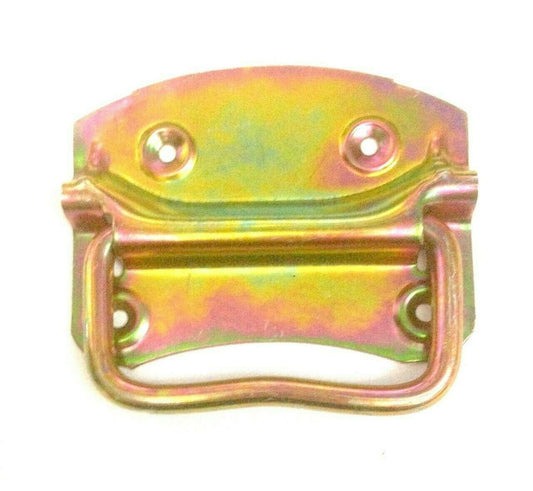 MANIGLIA PER BAULI BAULE SNODATA L.mm.110 FERRO TROPICALIZZATO MANIGLIETTA