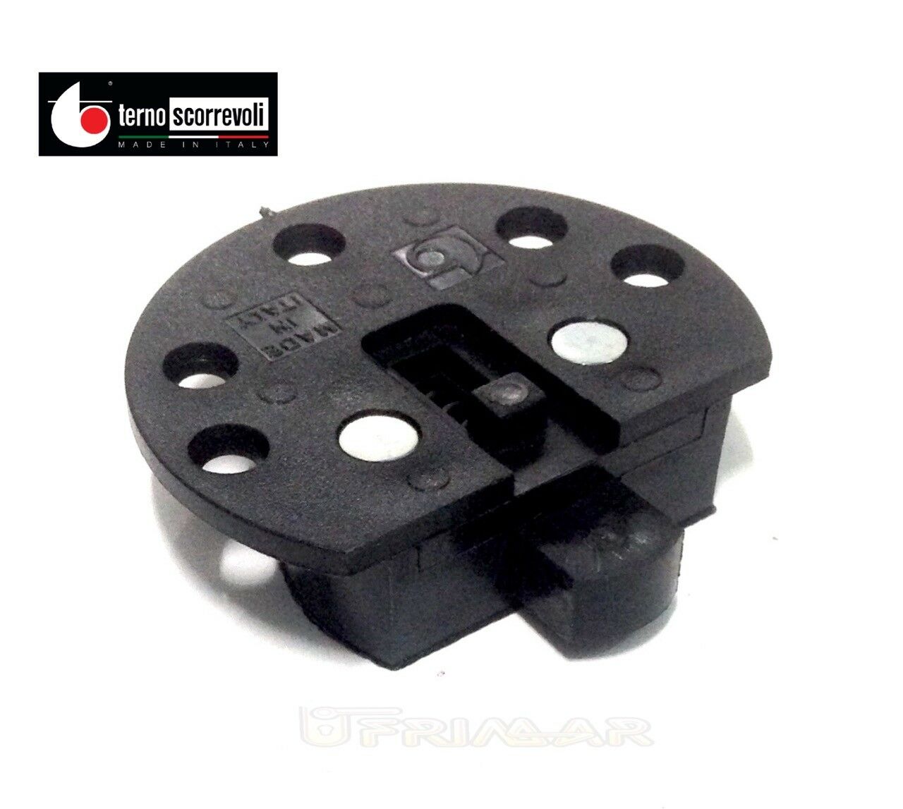 Kit per ante scorrevoli sovrapposte Terno art. 639 + 643 portata Kg.20 foro 35