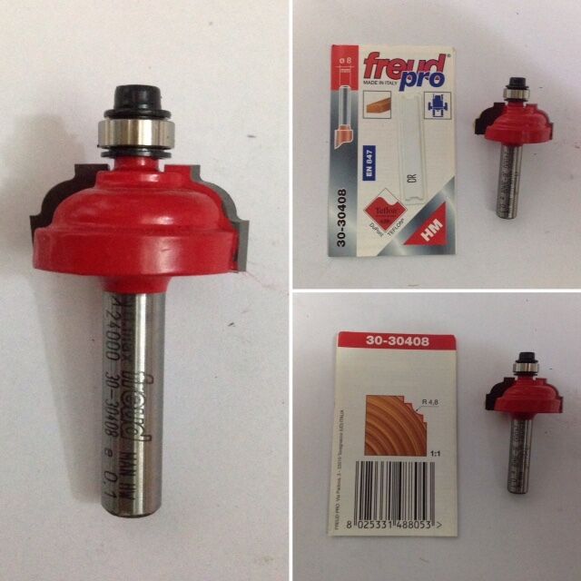 FRESA FREUD PRO HM 30-30408 A RAGGIO CONVESSO CON BATTUTA CON CUSCINETTO