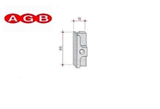 Incontro nottolino TOP AGB A200172202 53507002 infissi PVC 8/22 tropicalizzato