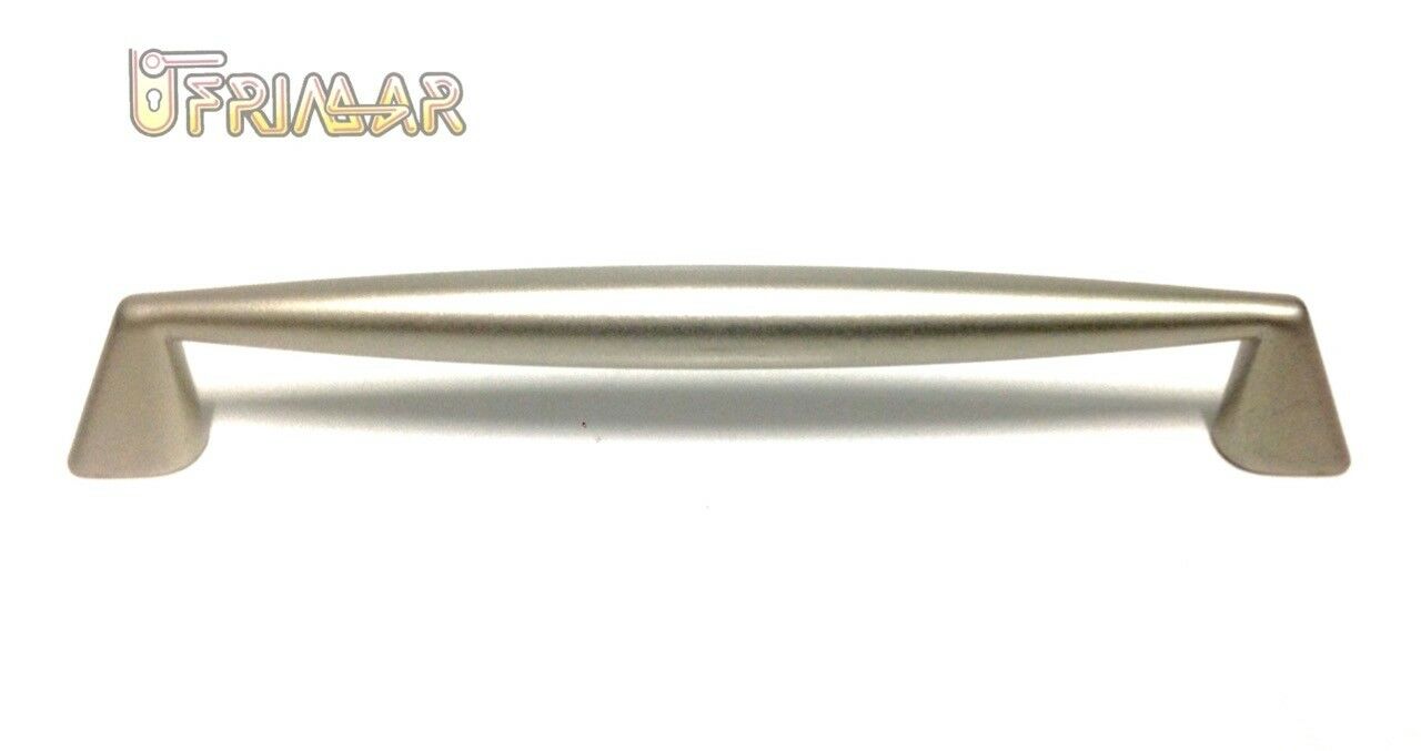 MANIGLIA MOBILE CUCINA BAGNO CAMERETTA INT.mm.128 NIKEL OPACO Maniglietta zama