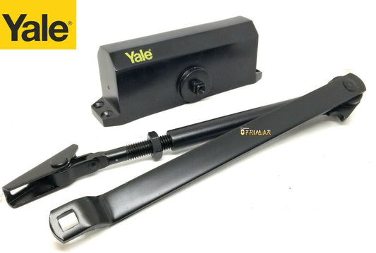 CHIUDIPORTA YALE 7101011052 SPINGIPORTA PORTA CANCELLO + BRACCIO CON FERMO