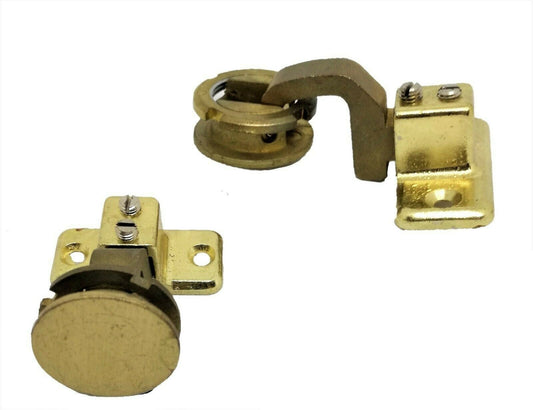 CERNIERA PER VETRO CONFALONIERI UCG 304 BATTUTA INTERNA FORO D.mm.22 ORO SAT.