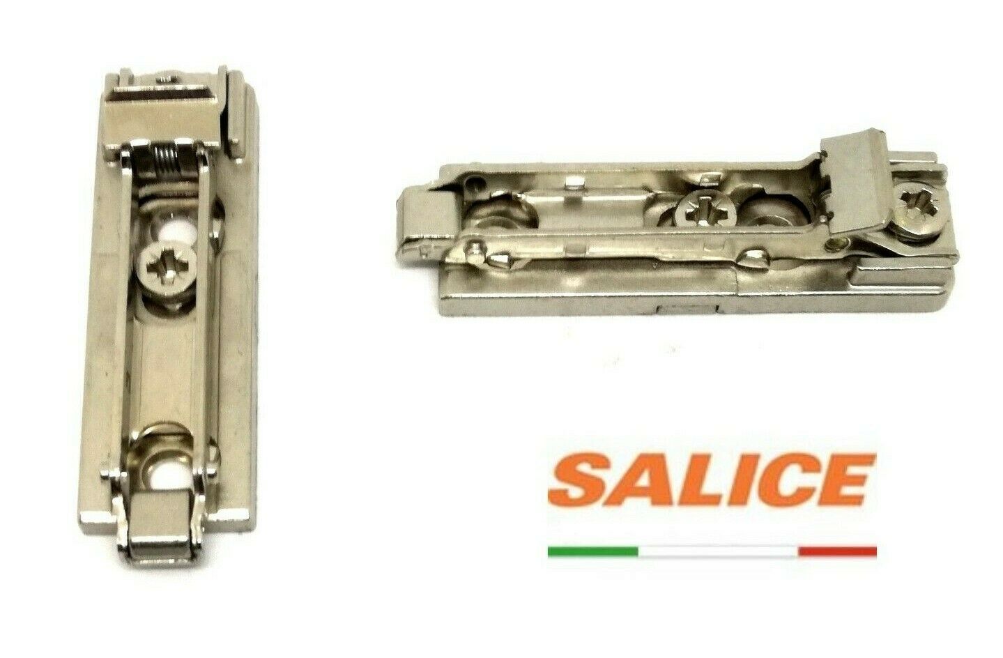 BASE PER CERNIERA SALICE BAP3R39 H.mm.3 A INNESTO RAPIDO REGOLABILE
