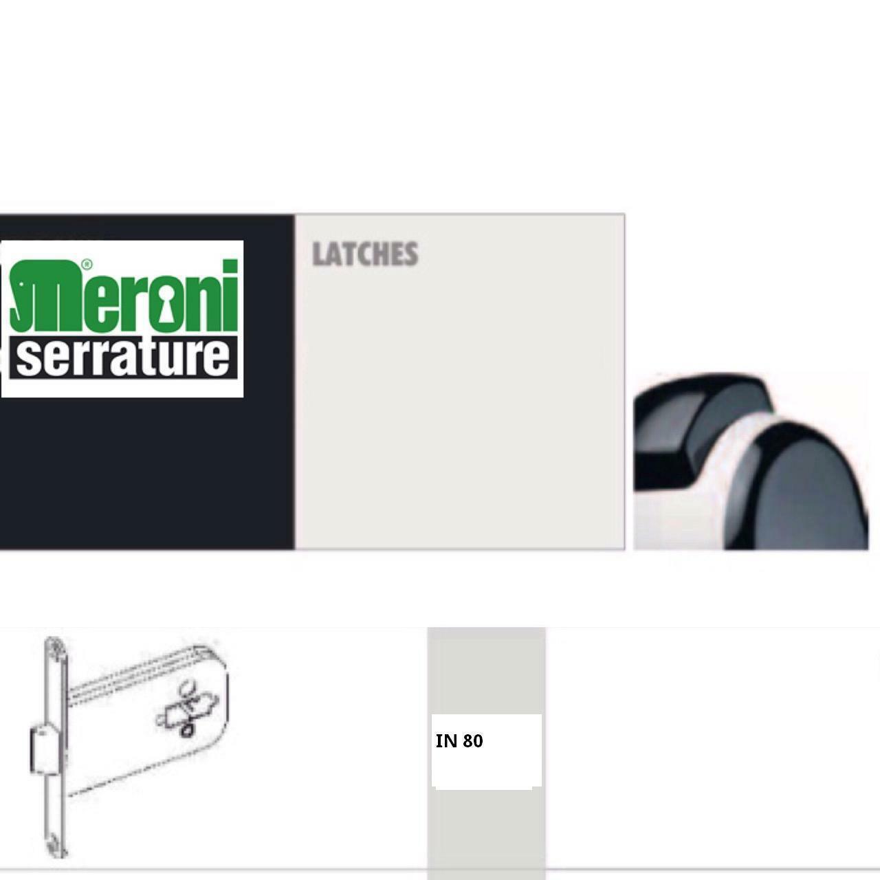 SERRATURE CON SCROCCO PER PREMIAPRI MERONI ART. TB60 - TB80 - IN 80 E.mm.60/80