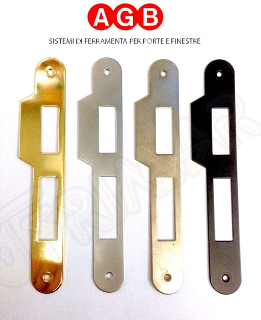 INCONTRO FRONTALE PER SERRATURA PATENT AGB CENTRO B0100005 mm.22x167 VARIE FINIT