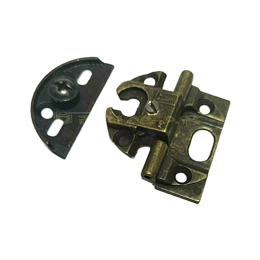 CERNIERE PER MOBILI ANTICHI BRONZATA 40x40 CON BATTUTA + BASETTA ANSELMI 241