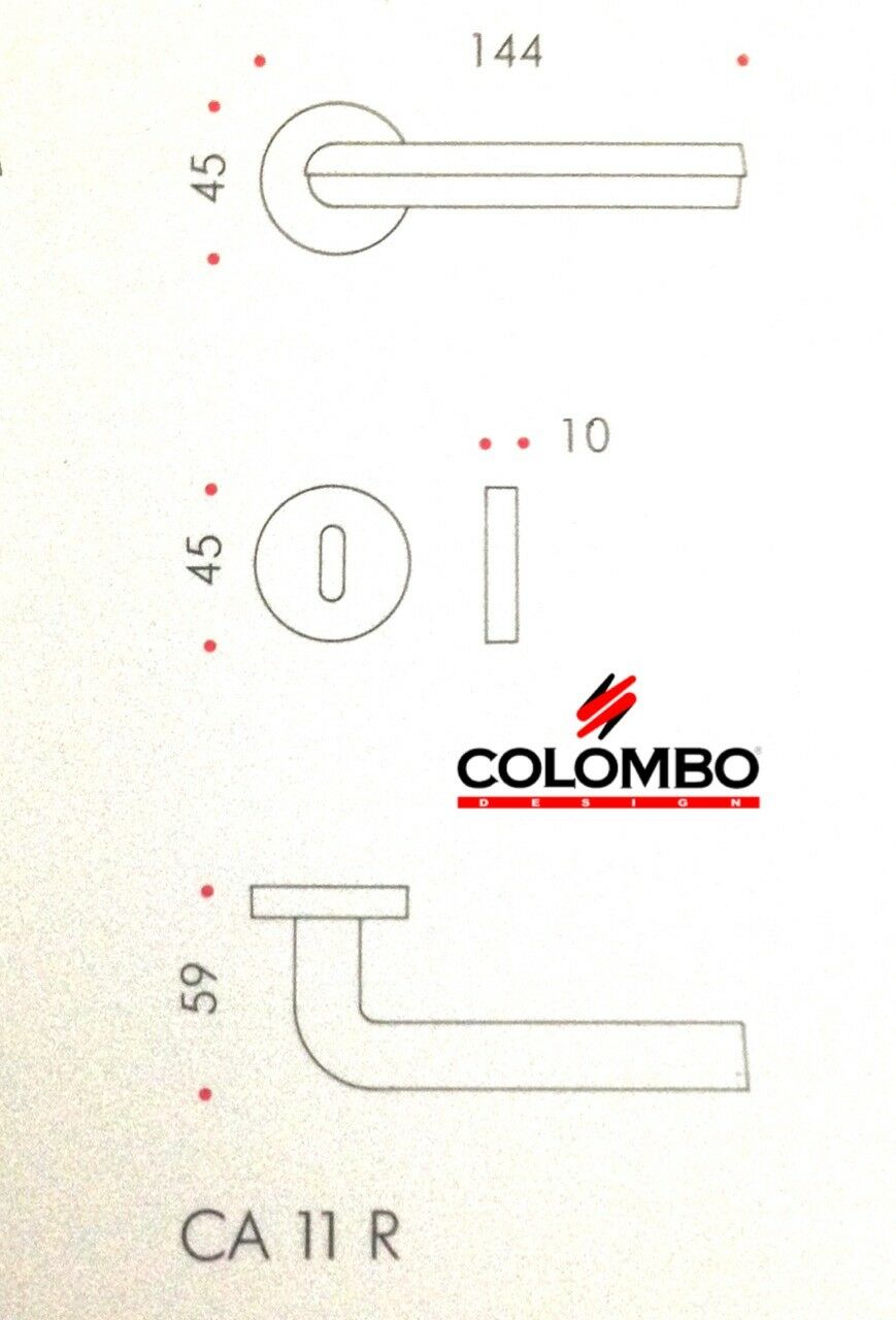 MANIGLIA PER PORTA COLOMBO DESIGN SATURN CA11R ORO ZECCHINO design CASTIGLIA