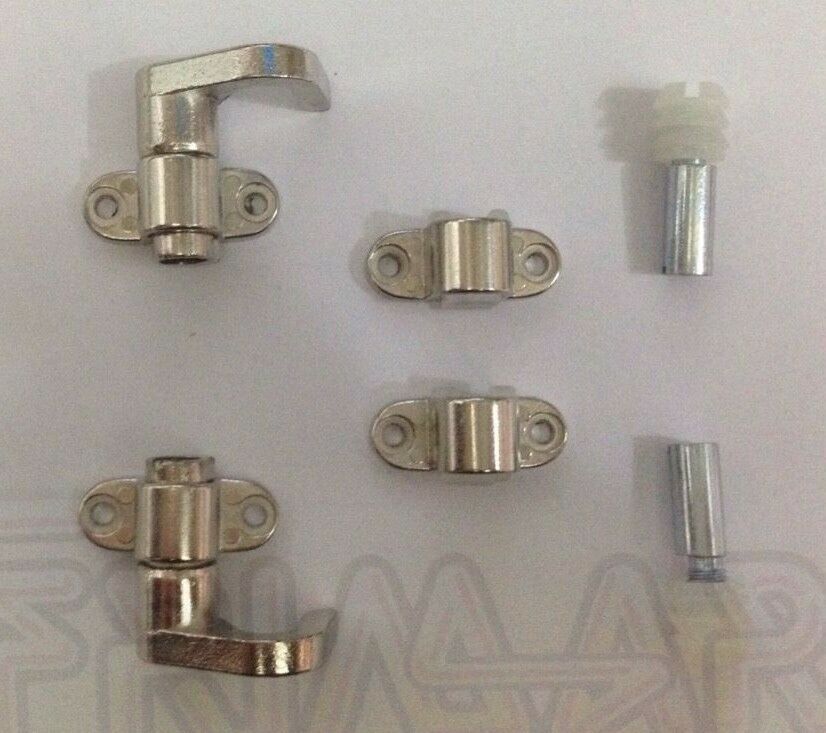 Serratura CAS per armadio aste rotanti Art.223 da applicare Nikelato Tecno Lock