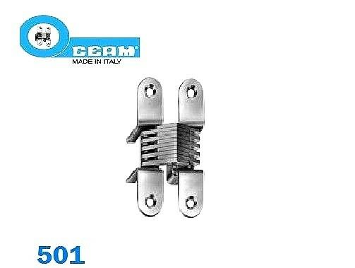 CERNIERA INVISIBILE A SCOMPARSA CEAM 501 mm.80x17 PER PORTE E MOBILI IN LEGNO