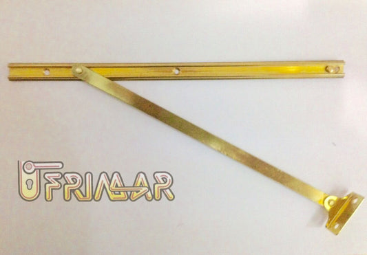 VASISTAS SNODATO TIPO A BINARIO DA mm.250 IN OTTONE MADE IN ITALY