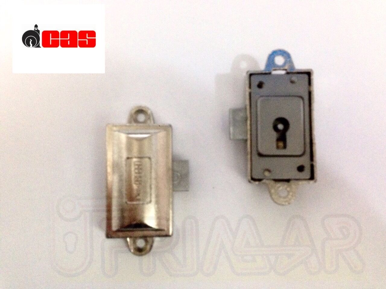 Serratura CAS per armadio aste rotanti Art.223 da applicare Nikelato Tecno Lock