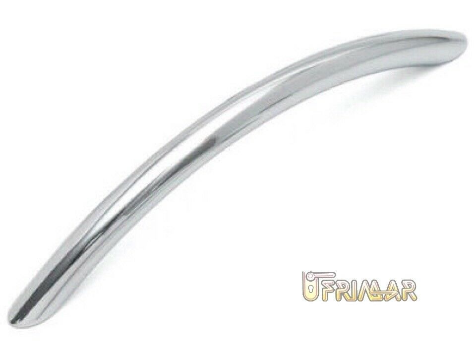 MANIGLIA MOBILE CUCINA BAGNO CAMERETTA INT.mm.224 CROMO OPACO maniglietta zama