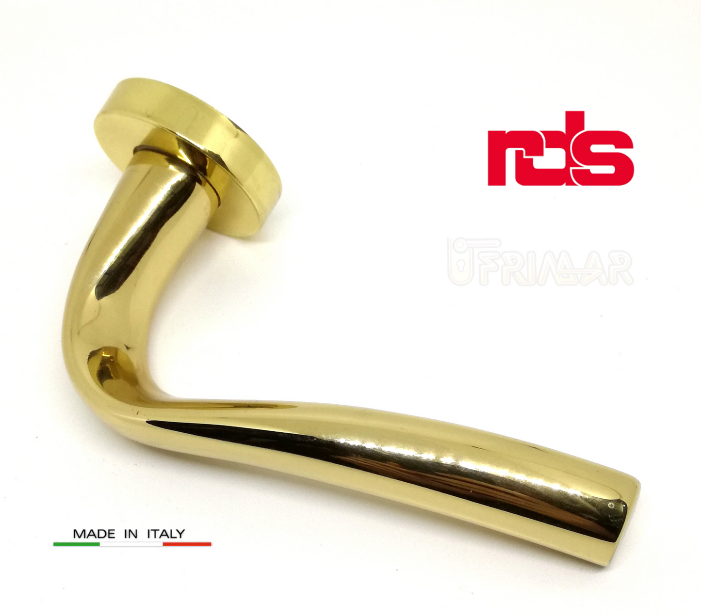 Maniglia RDS SIENA art. 0191 Oro lucido design Mauro Doimo maniglia per porta