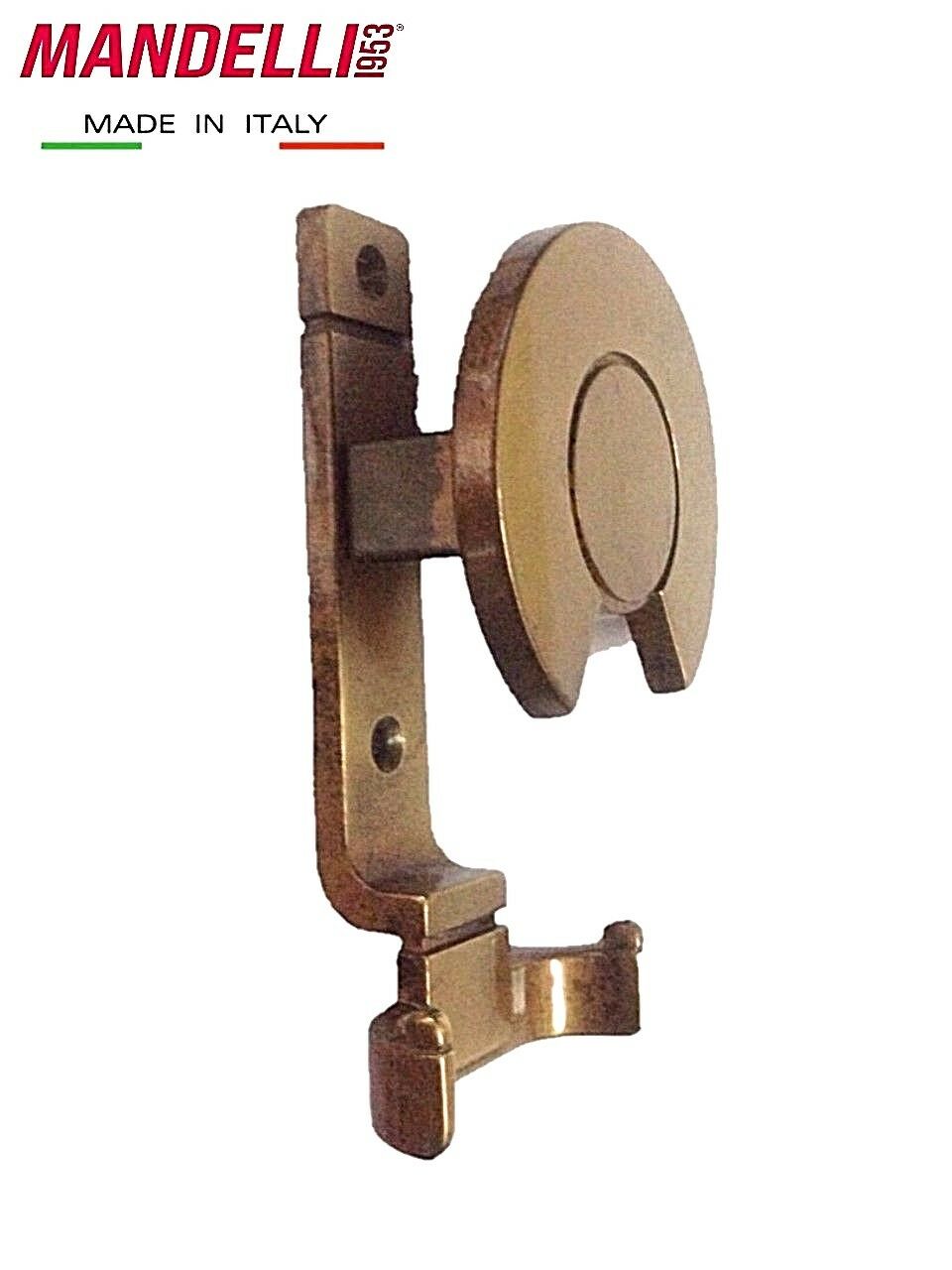 APPENDIABITI A MURO MANDELLI MADE IN ITALY - SERIE CLASSICA - OTTONE BRONZATO