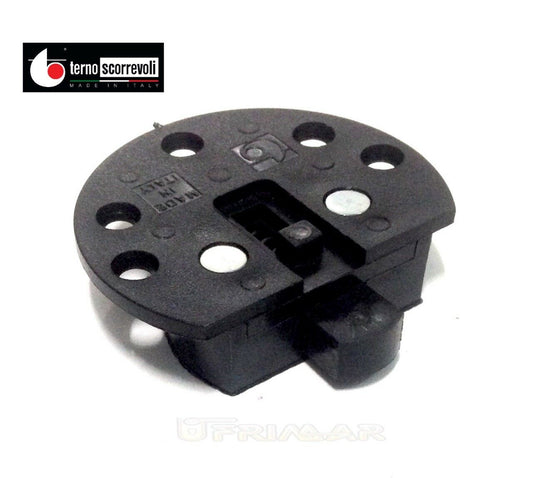 Scorrevole Guida Superiore Terno art.639 per ante sovrapposte portata Kg.20