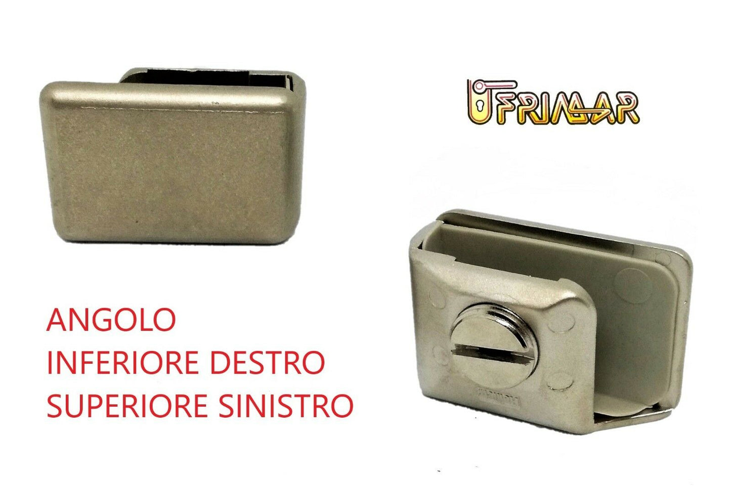 ANGOLARE PER VETRO PER PREMIAPRI CALAMITATI SPESSORE VETRI mm.6 DESTRO/SINISTRO