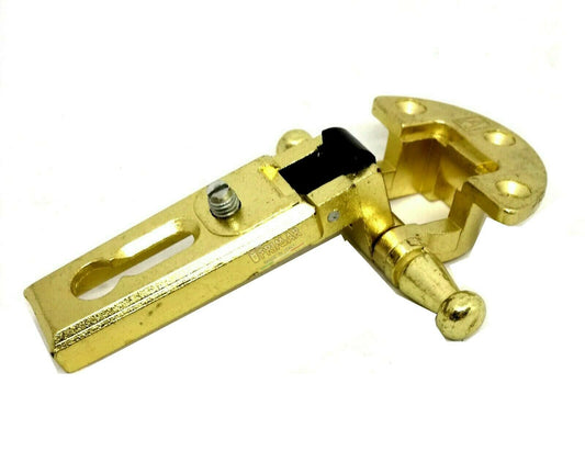 CERNIERA ANSELMI 255 PER ANTE CON BATTUTA FORO mm.27x13 DORATA CERNIERA IN STILE