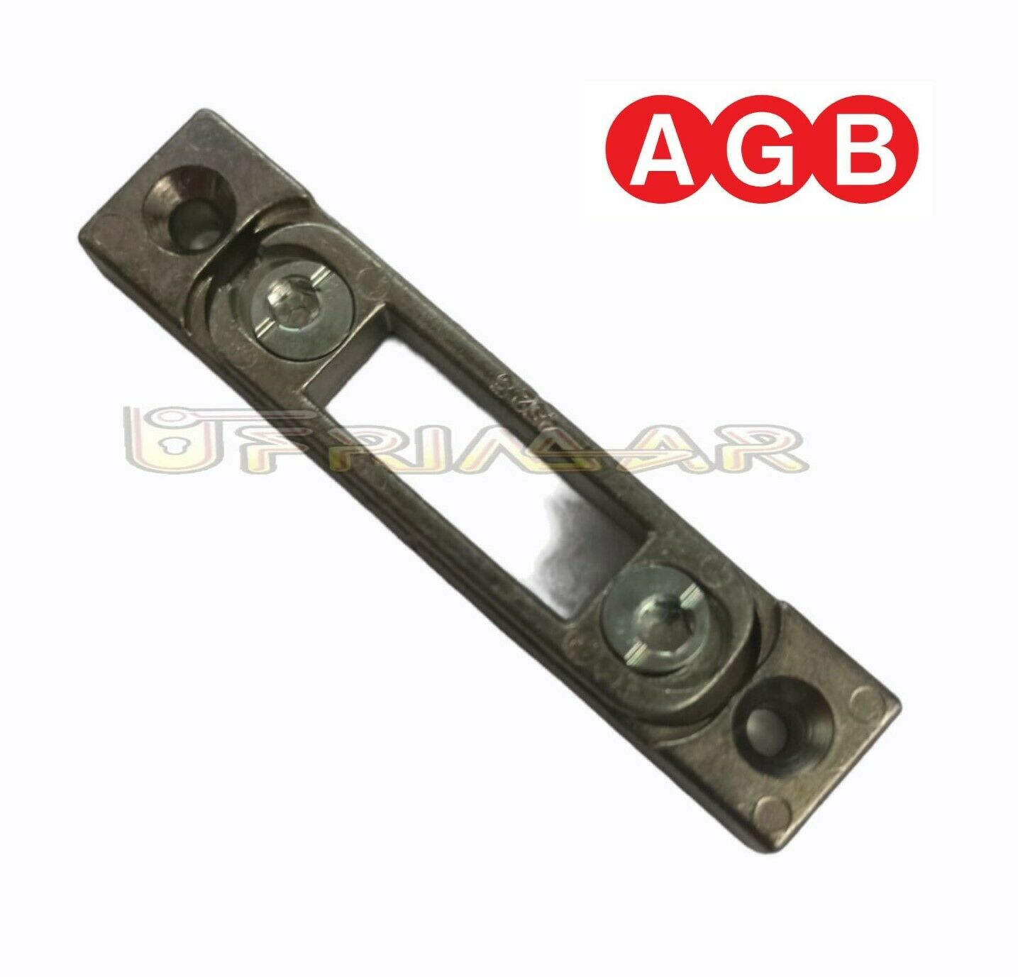 Incontro registrabile per puntali AGB A400170512 mm.82x17 spess.7,5 cod. 41200