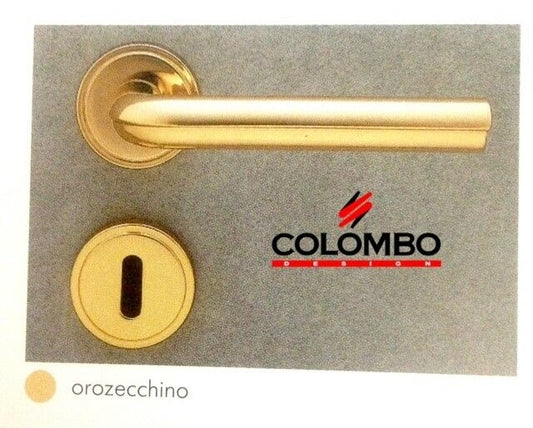 MANIGLIA PER PORTA COLOMBO DESIGN SATURN CA11R ORO ZECCHINO design CASTIGLIA