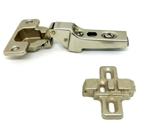CERNIERA BLUM CLIP PER ANTA LEGNO A BATTUTA FORO 35 A SCATTO CON BASETTA
