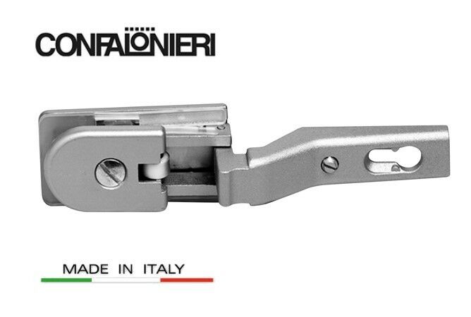 CERNIERA PER VETRO CONFALONIERI CF01090 BATTUTA INTERNA COPERTURE VARI COLORI
