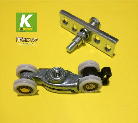 Scorrevole Koblenz serie 0700 portata kg.40/60 scorrevole completo di staffa