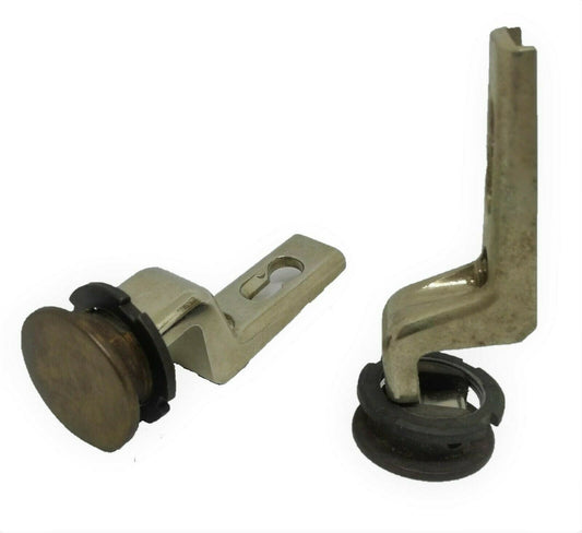 CERNIERA PER VETRO CONFALONIERI UCG 1030 BATTUTA INTERNA FORO D. mm.22 BRONZO