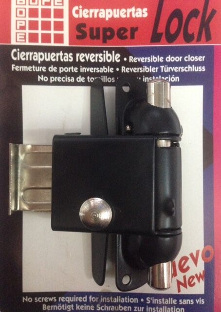 CHIUDIPORTA A MOLLA BARILOTTO SUPER LOCK - FORZA REGOLABILE - BLOCCAGGIO APERT.