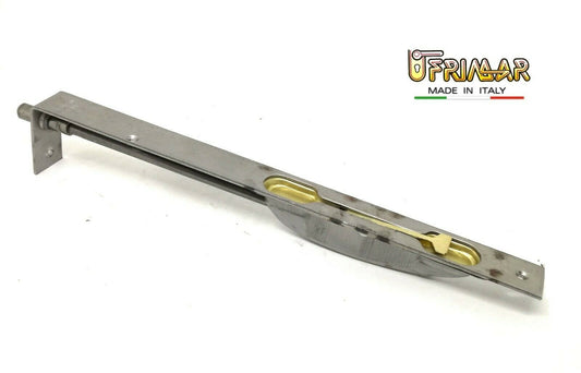 CATENACCIO CHIUSURA ANTA A LEVA FRONTALE DA INCASSO mm.500 PALETTO PER LEGNO