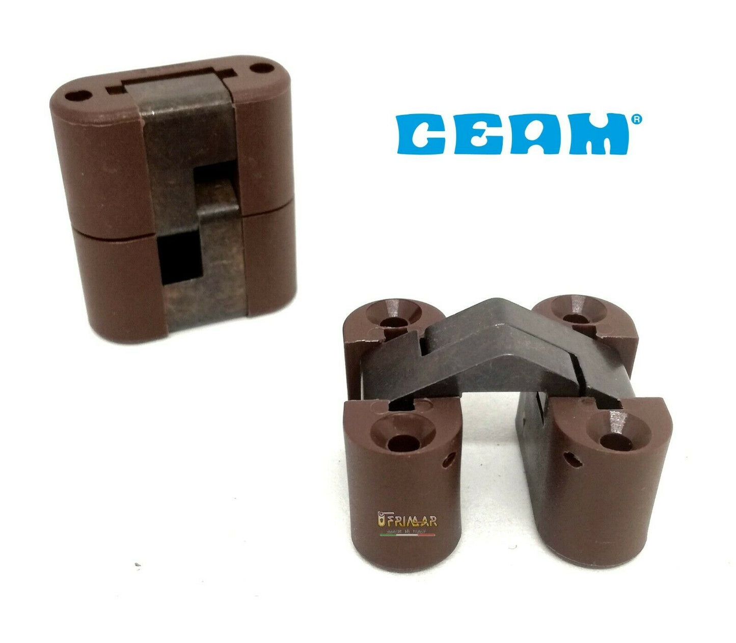CERNIERA INVISIBILE A SCOMPARSA CEAM 2022 mm.33,4x13,8 PER MOBILI IN LEGNO BI/MA