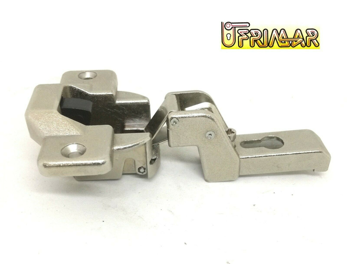 CERNIERA TIPO MEPLA PER ANTE CON BATTUTA FORO 651.210.66 mm.35 COMPLETO DI BASETTA 65121066